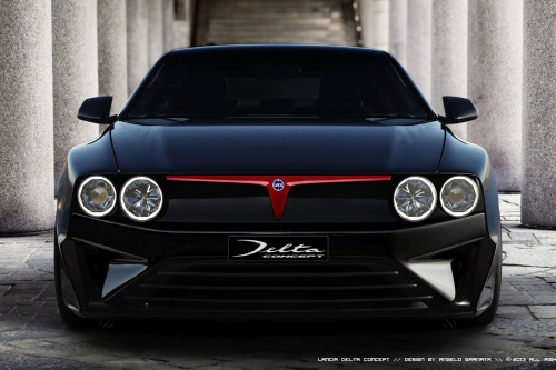 Lancia Delta Integrale HF ve studii