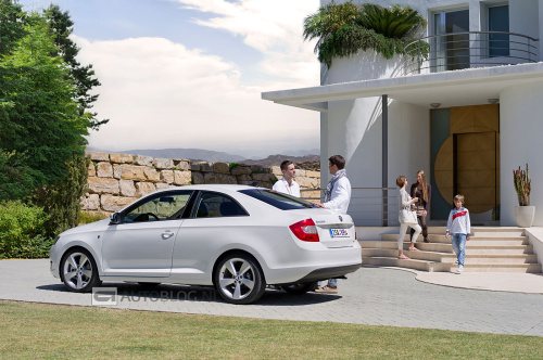 Chyst� se �koda Rapid Coupe?
