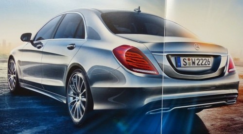 Mercedes-Benz t��dy S odhalen