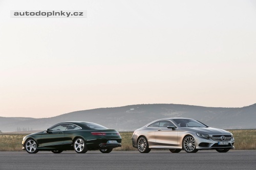 Mercedes t��dy S Coup� boduje