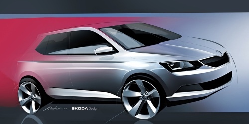�koda uk�zala sv�tlomet Fabie