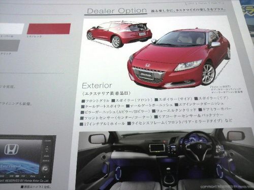 CRX se vrac� v modelu CR-Z
