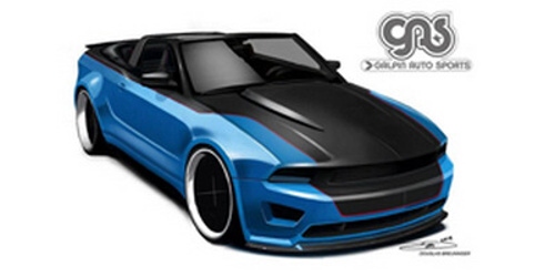 Mustang hv�zdou SEMA Las Vegas