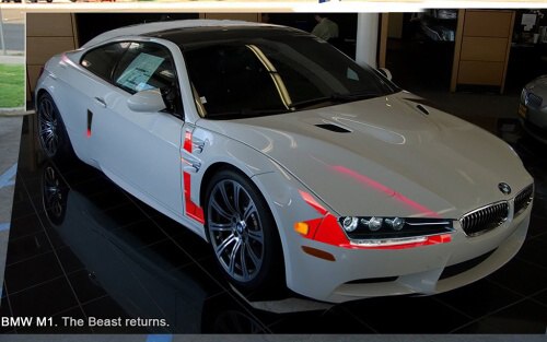 BMW M1 Prototyp je podvrh