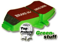 EBC Greenstuff brzdove dosticky