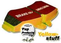 EBC Yellowstuff brzdove dosticky