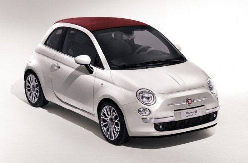 Fiat 500 shodil st�echu