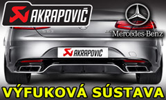 Nov� v�fukov� s�stava Akrapovi� exhaust pre Mercedes-AMG S63 Coup� v podan� Renntech