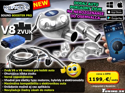 zvuk osemvalca_sound booster pro system_kufatec