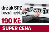 Podlo�ka pod SPZ bezr�me�kov�